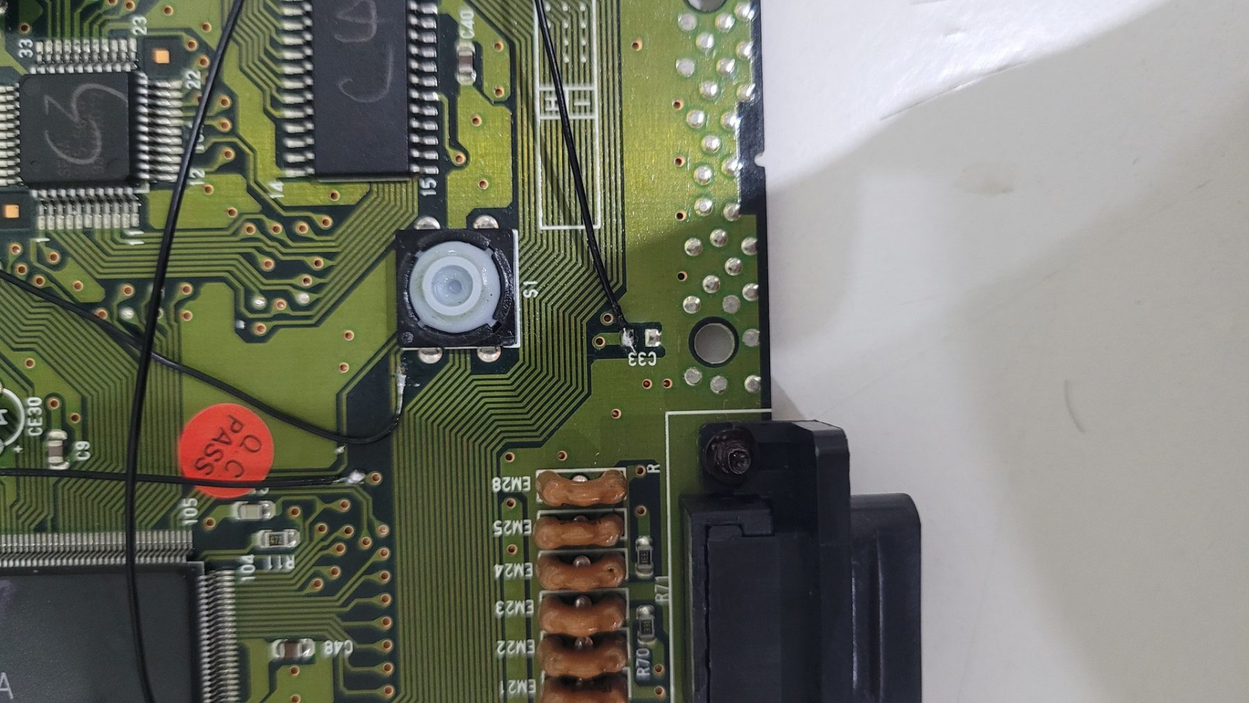 Megadrive 2 PAL with switchless region mod and a Mega